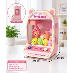 GENERICO - MINI MAQUINA DISPENSADORA DE PELUCHES