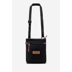 RENZO COSTA - MORRAL DE NYLON CUERO