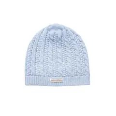 WAWA PIMA - GORRO TEJIDO BEBÉ CELESTE
