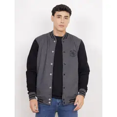 NEW YORK STARS - CASACA NYs UNIVERSITY- GRIS OSCURO
