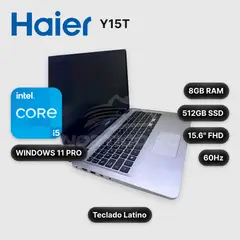 HAIER - Laptop Y15T Core I5-1135G7 8GB 512GBSSD 15.6" (HAIER-512GB-RP)