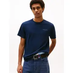 TOMMY HILFIGER - CAMISETA TJM SLIM LINEAR CHEST TEE EXT