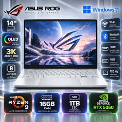 ASUS - ROG ZEPHYRUS G14 GA403UM-G14.R9HX4 RYZEN 9 16GB RAM 1TB SSD NVIDIA GEFORCE RTX 5060 14"OLED