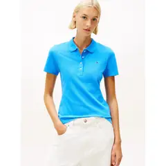TOMMY HILFIGER - POLO 1985 SLIM PIQUE POLO SS TH