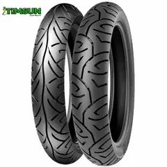 TIMSUN - PAR LLANTAS DE MOTO TS-665 MEDIDA 90-90-17 y 110-80-17 ALTO AGARRE EN LLUVIA