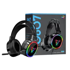 GENERICO - Audífono gamer con micrófono RGBE para laptop PC Gaming G607