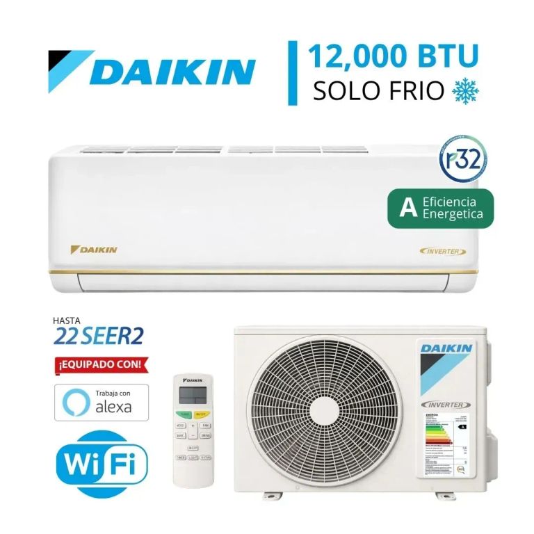 Aire Acondicionado Inverter 12000 BTU Split Inverter solo Fr