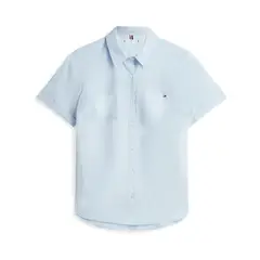 TOMMY HILFIGER - BLUSA CLASSIC POPLIN S/S REG SHIRT