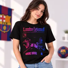 GENERICO - Polo Lamine Yamal Camiseta Algodón Edición de Colección