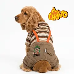 GENERICO - DISFRAZ de Halloween CHAVO DEL 8 para Mascotas Talla 6