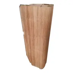 WELL BEING - Tapete Petate de Bambú Natural 1.05 x 1.90 m Well-Being + Bolsa + Regalo Pack x5 Paños de Cocina