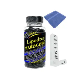 HI TECH - Termogenico Lipodrene Hardcore Negro 90 Tabletas