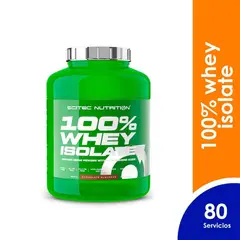 SCITEC NUTRITION - 100% Whey Isolate  5 Lb Sabor Chocolate