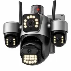 OEM - Cámara Icsee Triple lente Full HD audio bidireccionala