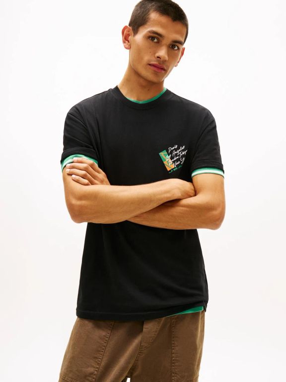 CAMISETA TJM REG SIGN SHIFT SS TEE EXT TH
