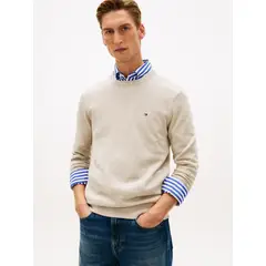 TOMMY HILFIGER - SWEATER ESSENTIAL SSNL COTTON CREW NEC