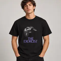 GENERICO - POLO HOMBRE THE EXORCIST TERROR RETRO