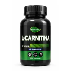FITOSANA - L-Carnitina con Té verde - 100 Capsulas