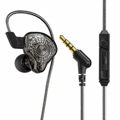 UNBRANDED COMPANY - Audífonos K2 In Ear con Micrófono, Sonido de Alta Fidelidad, Cable 3.5 mm, Negro