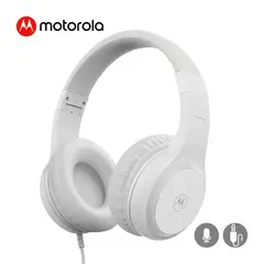 MOTOROLA - Auriculares Sound Moto XT120 Alambrico/ Power Bass/ Micrófono / White