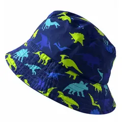 GENERICO - Sombrero para Niños de 0 a 5 años de Dino - Gorro para Sol con Viscera para Bebe Explorador
