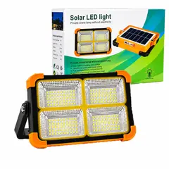 OEM - Reflector LED Con Panel Solar Recargable Portátil