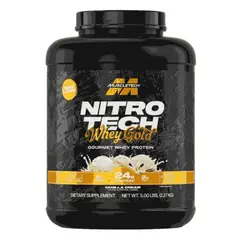 Muscletech - NITRO TECH Whey Gold 5 lbs Vainilla Cream