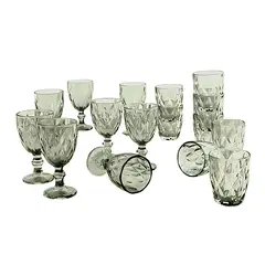 BEHOME - Set vasos y copas coleccion victoria