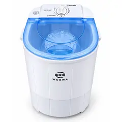 GENERICO - Mini Lavadora Portátil WUBWA 3 kg Semiautomática con Centrifugado 240 W