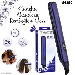 REMINGTON - PLANCHA DE CABELLO GLOSS -S9350