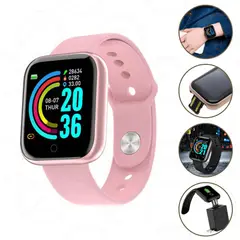 GENERICO - Smartwatch - Reloj inteligente D20 para hombre y mujer