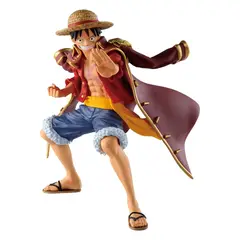 BANDAI - Figura Monkey D. Luffy Roger Mant ver. One Piece Ichiban Kuji Masterlise