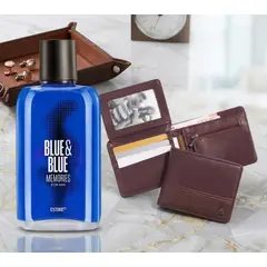 Cyzone - Perfume Masculino Blue & Blue Memories masa billetera