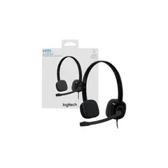 LOGITECH - AUDIFONO CON MICROFONO H151 STEREO NEGRO