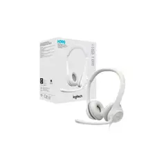 LOGITECH - AUDIFONO CON MICROFONO H390 CON CABLE NOISE CANCELLINGG BLANCO