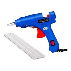GENERICO - PISTOLA SILICONA ELECTRICA DE 20W-240V + UNA BARRA DE SILICONA
