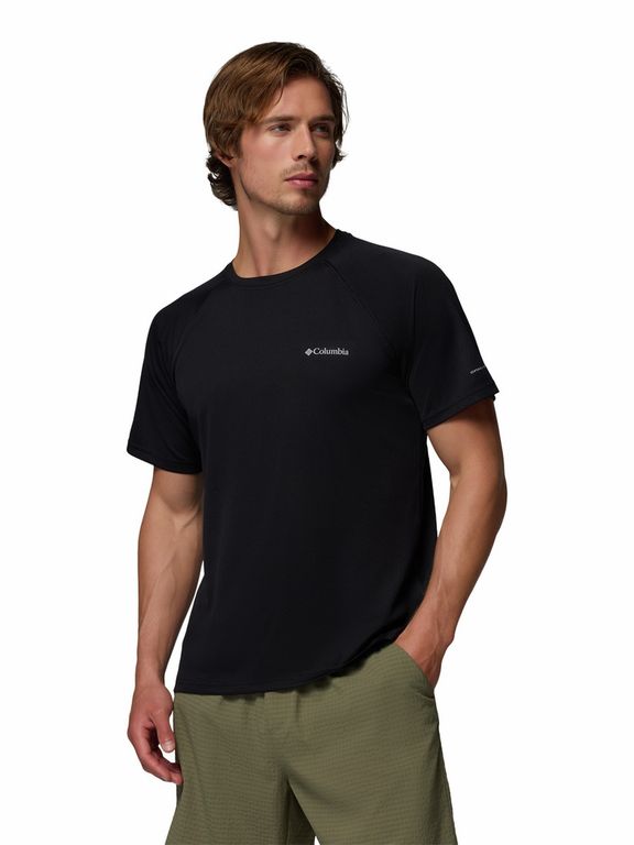Polo Manga Corta Hombre Alpine Chill Pro Negro