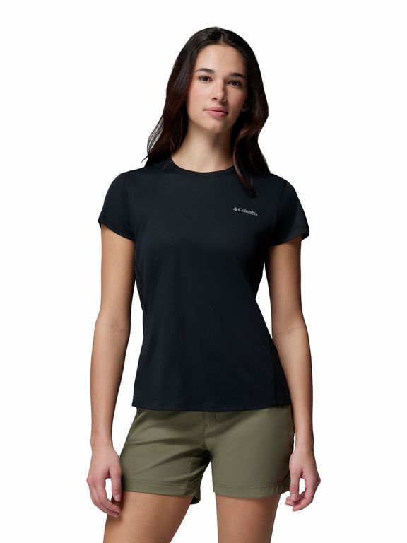 Polo Manga Corta Mujer Zero Rules Negro