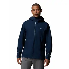 COLUMBIA - Casaca Impermeable 2.5L Hombre Trailborne Azul