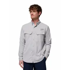 COLUMBIA - Camisa Manga Larga Hombre Skiff Guide II Gris