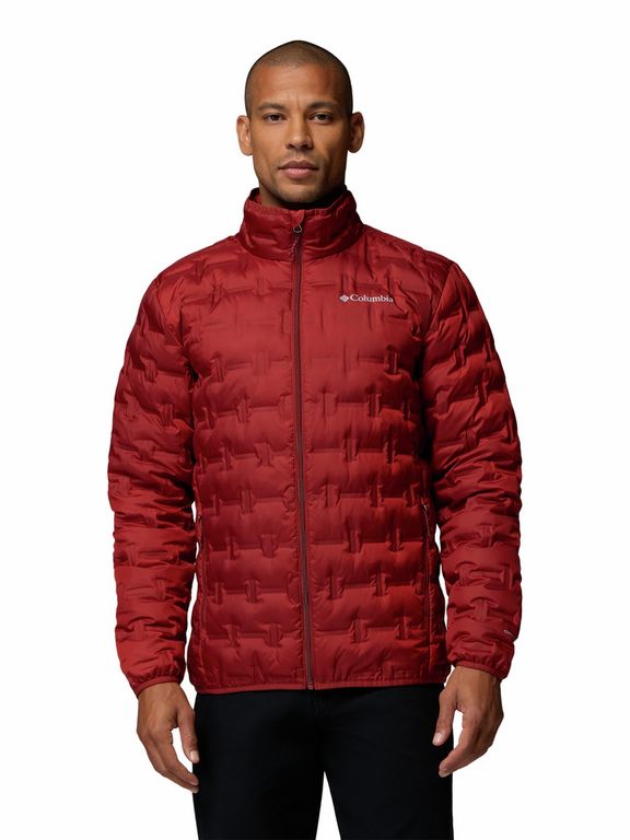 Casaca de Plumas Hombre Delta Ridge II Rojo