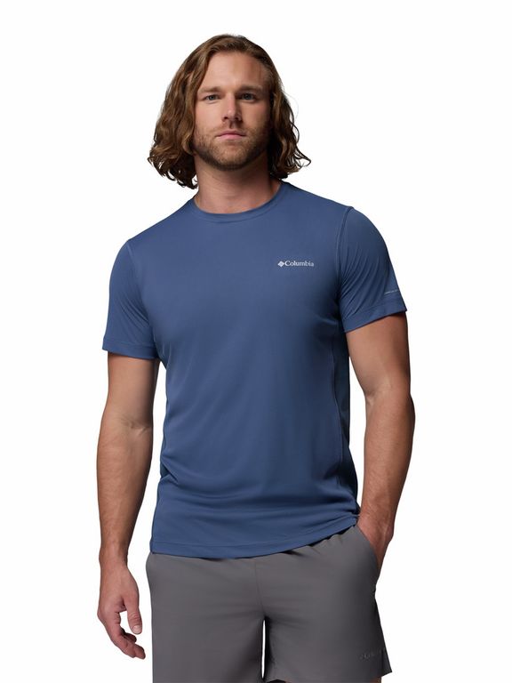 Polo Manga Corta Hombre Zero Rules Azul