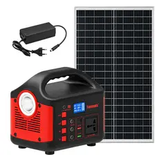TOMATE - Estación Solar Portátil 300W con Batería LiFePO4 256Wh y Panel 40W