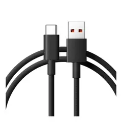 XIAOMI - Cable 6A USB-A a Tipo C (1M) Negro