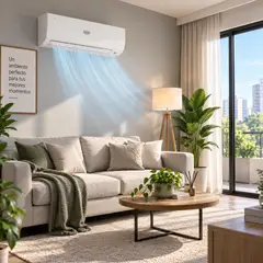 Alfano - Aire Acondicionado Split 12000 BTU 3 Velocidades + Turbo