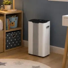 Alfano - Deshumedecedor Q-25 25L/día para Ambientes de 20 a 30 m²
