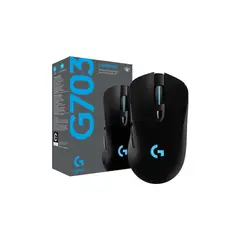 LOGITECH - MOUSE G703 LIGTHSPEED INALAMBRICO NEGRO