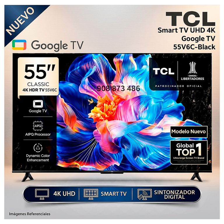 Smart TV TCL 55" 55V6C
