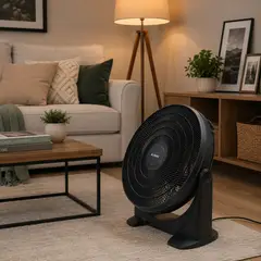Alfano - Ventilador vibotante AL-BOX2085 80W 3 Velocidades 5 Aspas
