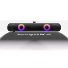 GENERICO - Parlante Bluetooth 1Hora, Barra de Sonido, Compatible con Smartphone, PC, Televisores, BOC241